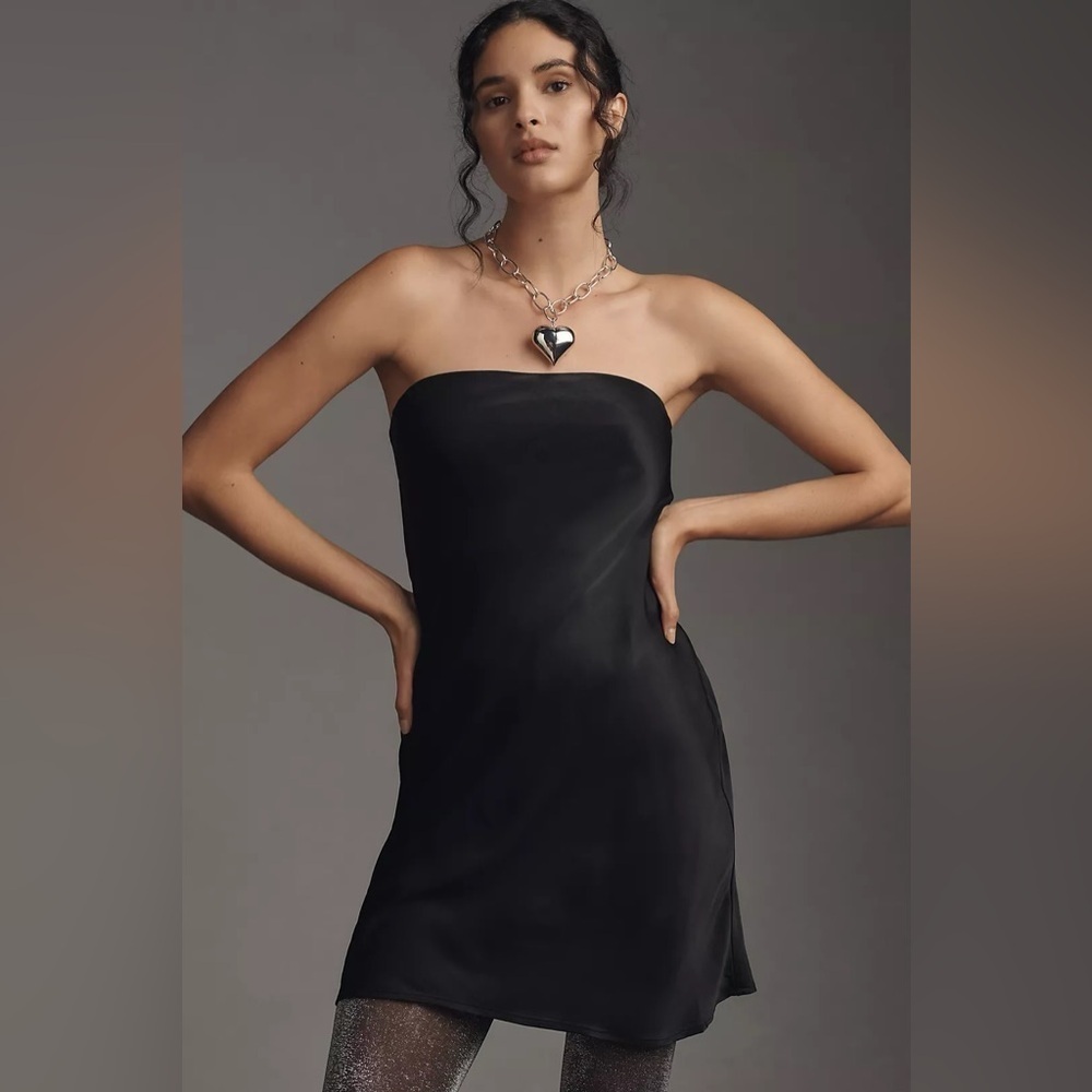 By Anthropologie The Tilda Slip Dress: Mini Edition NWT